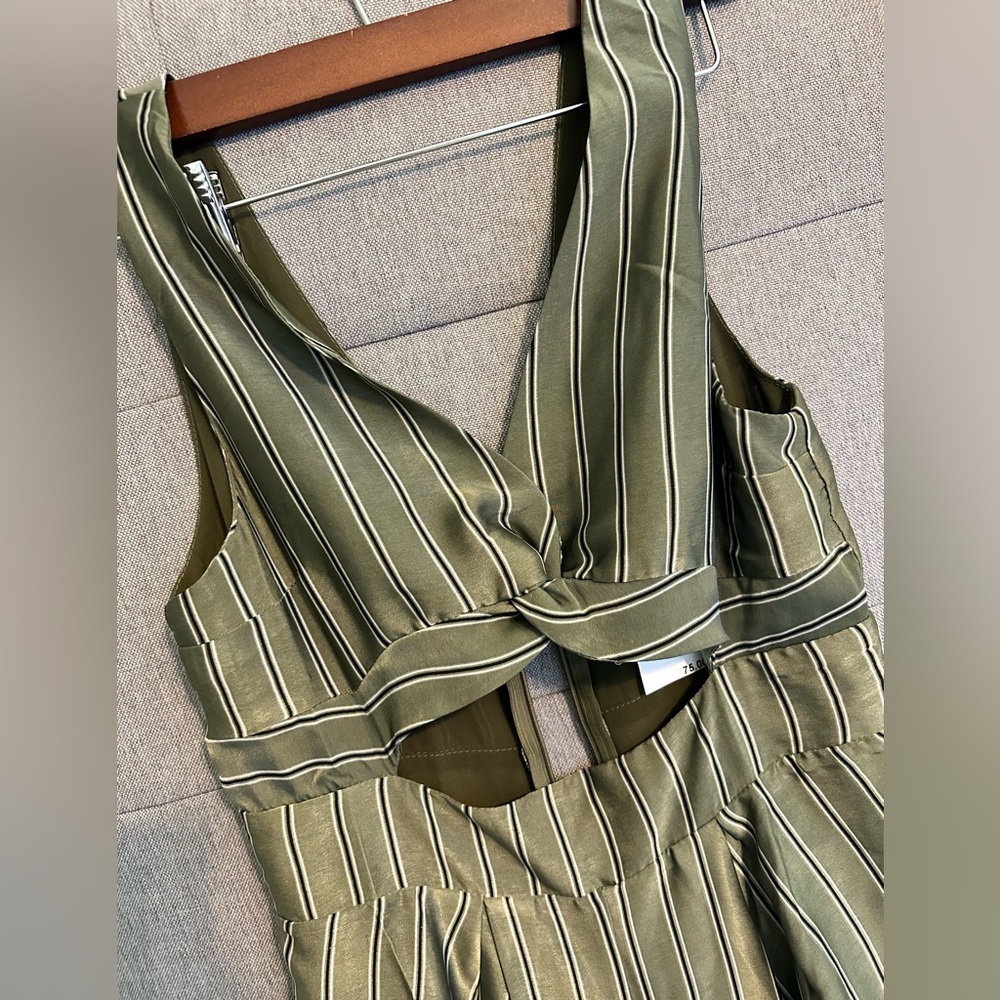 Nordstrom striped jumpsuit, NWT